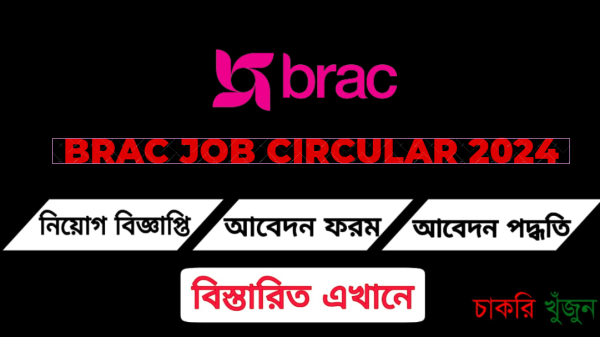 BRAC Project Officer (Center Manager) JOB CIRCULAR 2024