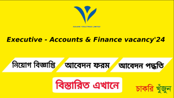 Executive - Accounts & Finance vacancy'24
